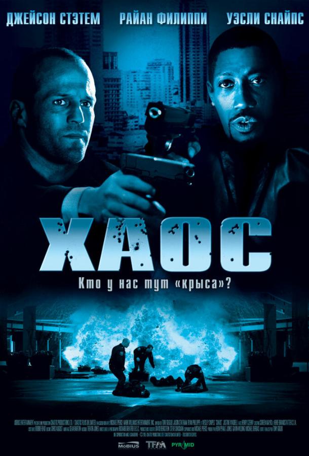 Фильм Хаос 2005 года смотреть онлайн с Джейсоном Стэйтемом и Джоном Кассини